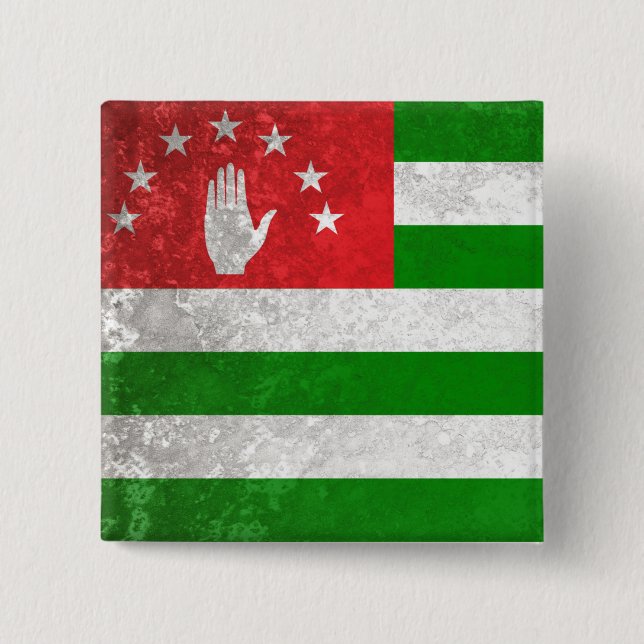 Abkhazia Pinback Button (Front)