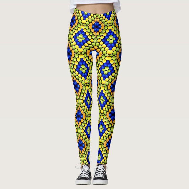 ABL - 0296 - Bright Dotting - Leggings (Front)