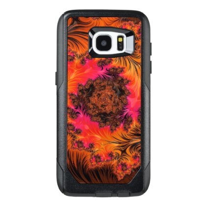 Ablaze in a Fiery Fleur de Magma OtterBox Samsung Galaxy S7 Edge Case