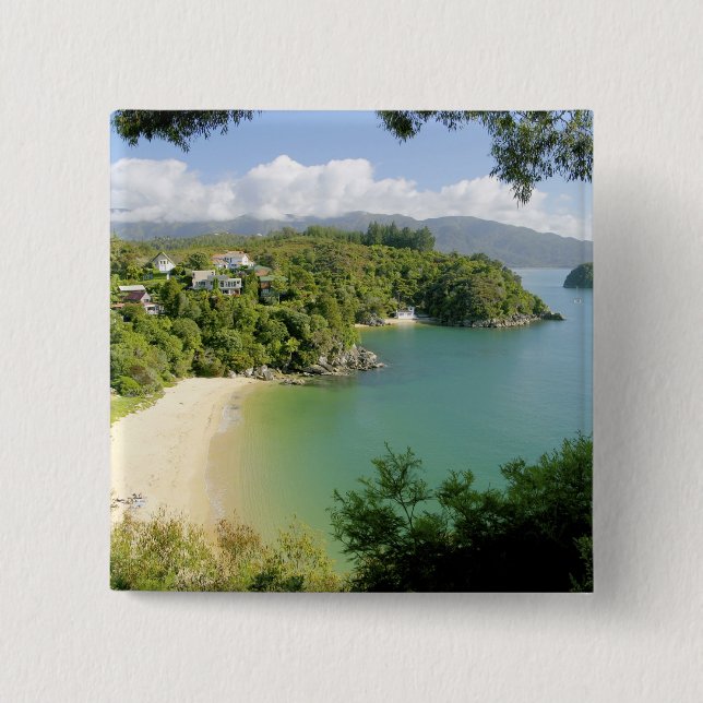 Able Tasman NP, Nelson, New Zealand. The many Button (Front)