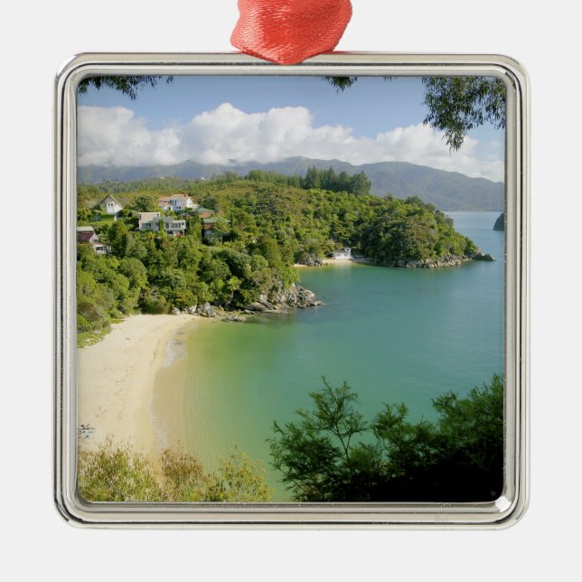 Able Tasman NP, Nelson, New Zealand. The many Metal Ornament (Front)