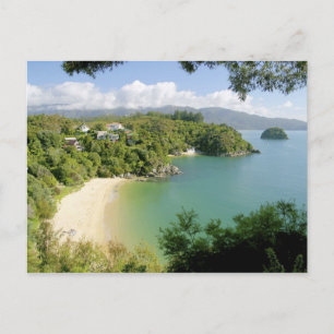 Able Tasman NP, Nelson, New Zealand. The many Postcard