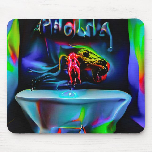 Ablutophobia 2 mouse pad (Front)