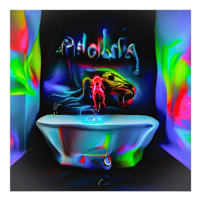 Ablutophobia 2 photo print (Front)