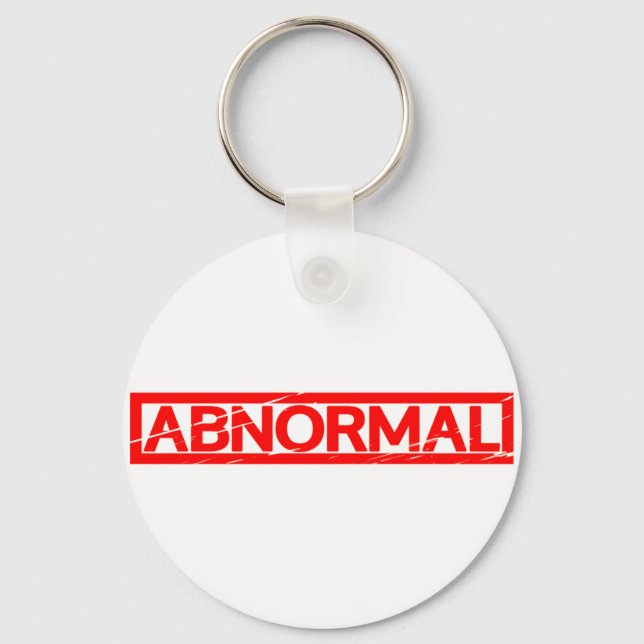 Abnormal Stamp Keychain (Front)