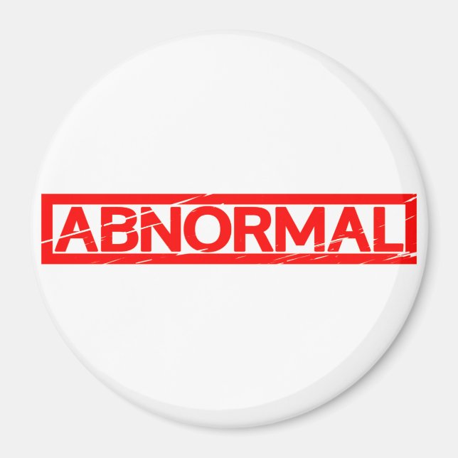 Abnormal Stamp Magnet (Front)