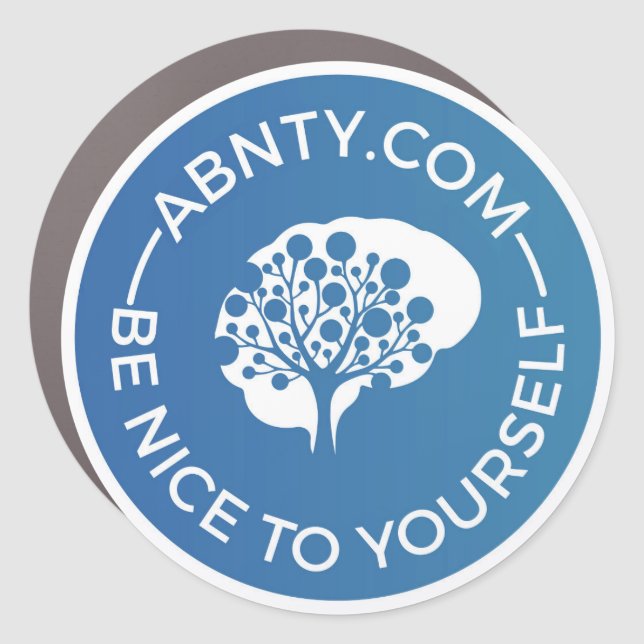 ABNTY.COM - Car Magnet  (Front)
