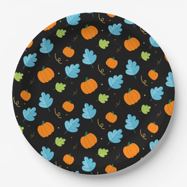 Abóbora Paper Plates (Front)