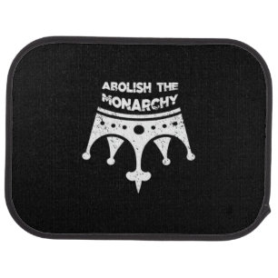Abolish Anti No Kings In America Bumper Classic Car Floor Mat