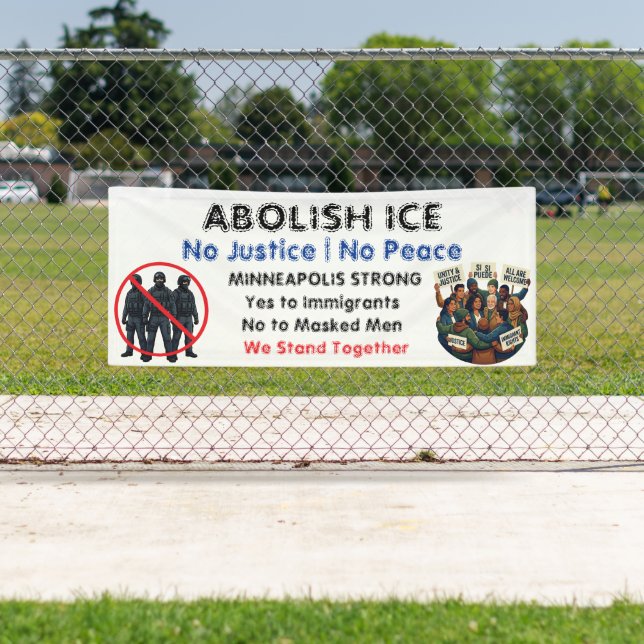Abolish ICE | Bring Back Compassion and Empathy Banner (Insitu)