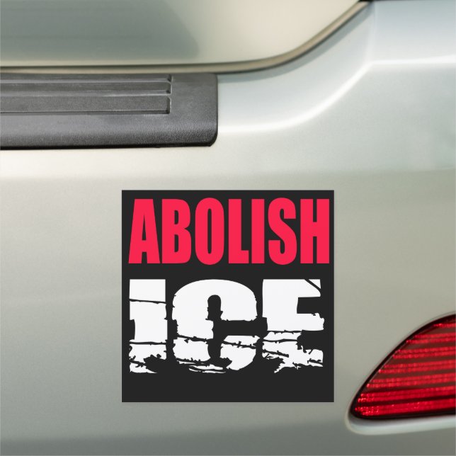 Abolish ICE Car Magnet (In Situ)