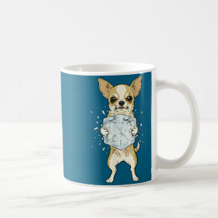 Abolish ice funny chihuahua no ice dog meme  coffee mug