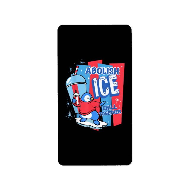 Abolish Ice Label (Front)