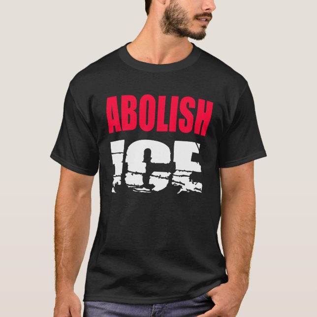 Abolish ICE T-Shirt (Front)
