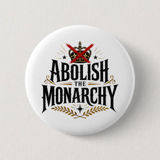 Abolish the Monarchy No Crown Button