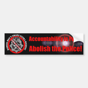 Abolish the Police Bumper Sticker