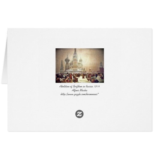 Abolition of Serfdom in Russia 1914 (Back Horizontal)