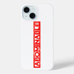Abominable Stamp iPhone 15 Case