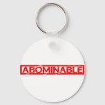 Abominable Stamp Keychain