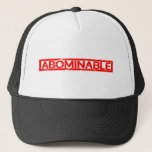 Abominable Stamp Trucker Hat