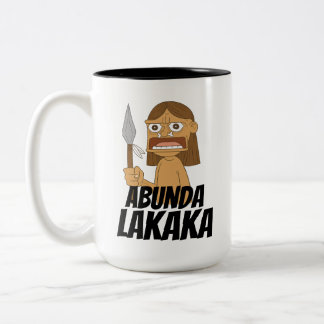 Abonda La Caca Two-Tone Coffee Mug