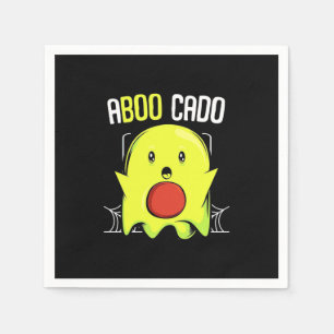 Aboocado Avocado Halloween Napkins
