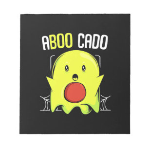 Aboocado Avocado Halloween Notepad