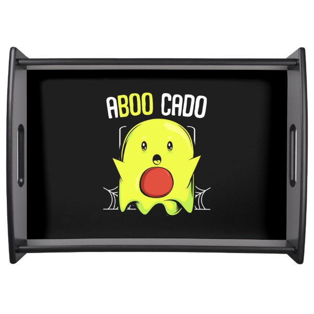 Aboocado Avocado Halloween Serving Tray (Front)