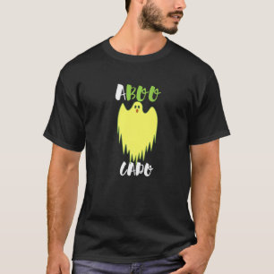 Aboocado Costume Funny Ghost Boo Avocado Lover Hal T-Shirt