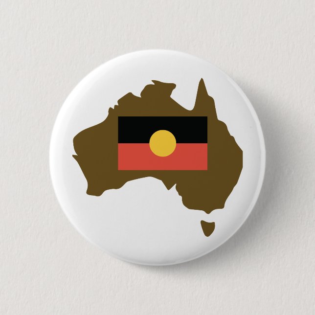 Aborginal Flag Button (Front)