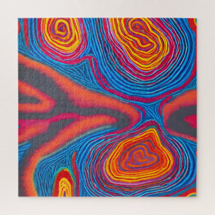 Aboriginal Abstract Art Vol 03 Jigsaw Puzzle
