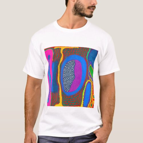 Aboriginal Abstract Art Vol 07 T_Shirt