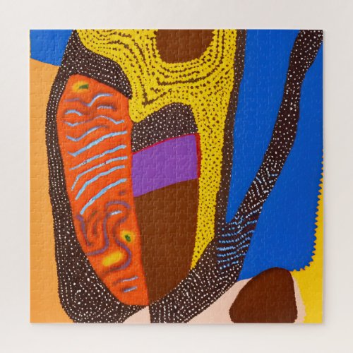 Aboriginal Abstract Art Vol 09 Jigsaw Puzzle