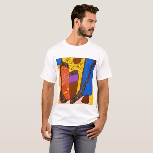 Aboriginal Abstract Art Vol 09 T_Shirt