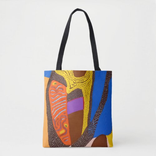 Aboriginal Abstract Art Vol 09 Tote Bag