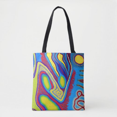 Aboriginal Abstract Art Vol 10 Tote Bag