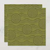 Aboriginal art bush (Front/Back)