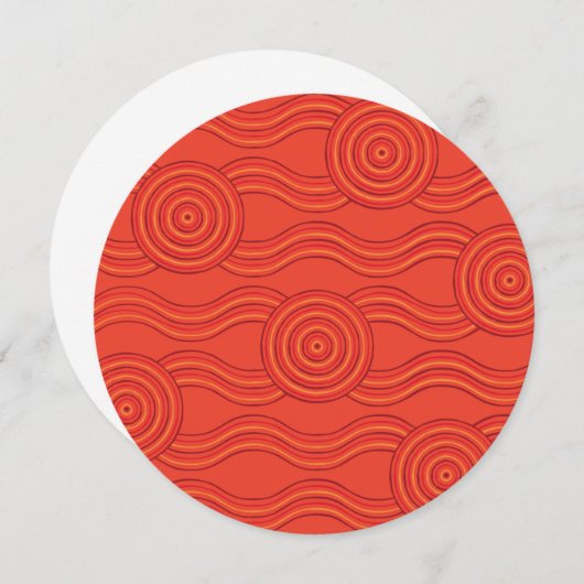 Aboriginal art fire (Front/Back)