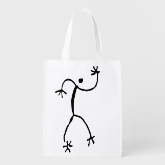 aboriginal art grocery bag
