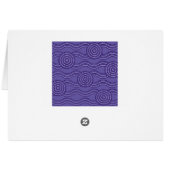 Aboriginal art melaleuca cards (Back Horizontal)