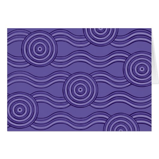 Aboriginal art melaleuca cards (Front Horizontal)