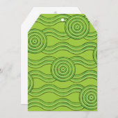 Aboriginal art rainforest (Front/Back)