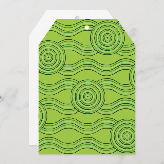 Aboriginal art rainforest (Front/Back)