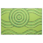 Aboriginal Art Rainforest Fabric
