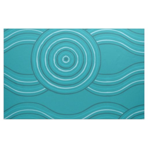 Aboriginal Art Reef Fabric