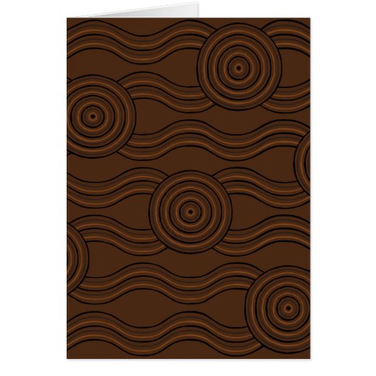 Aboriginal art soil cards (Front)