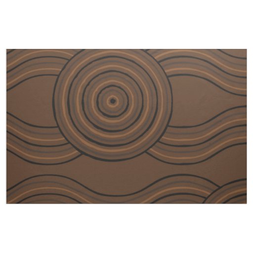 Aboriginal Art Soil Fabric
