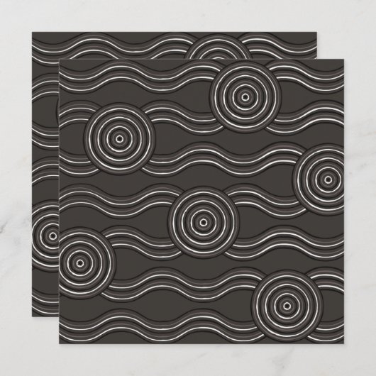 Aboriginal art storm (Front/Back)
