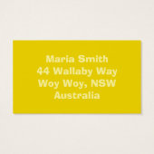 Aboriginal art wattle (Back)