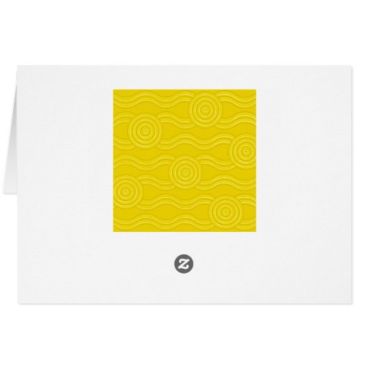 Aboriginal art wattle (Back Horizontal)